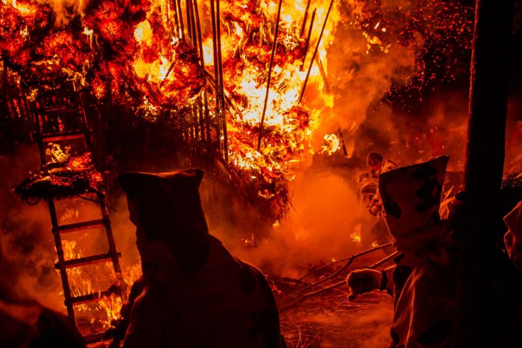 Toba Fire Festival by Rebecca Dell
