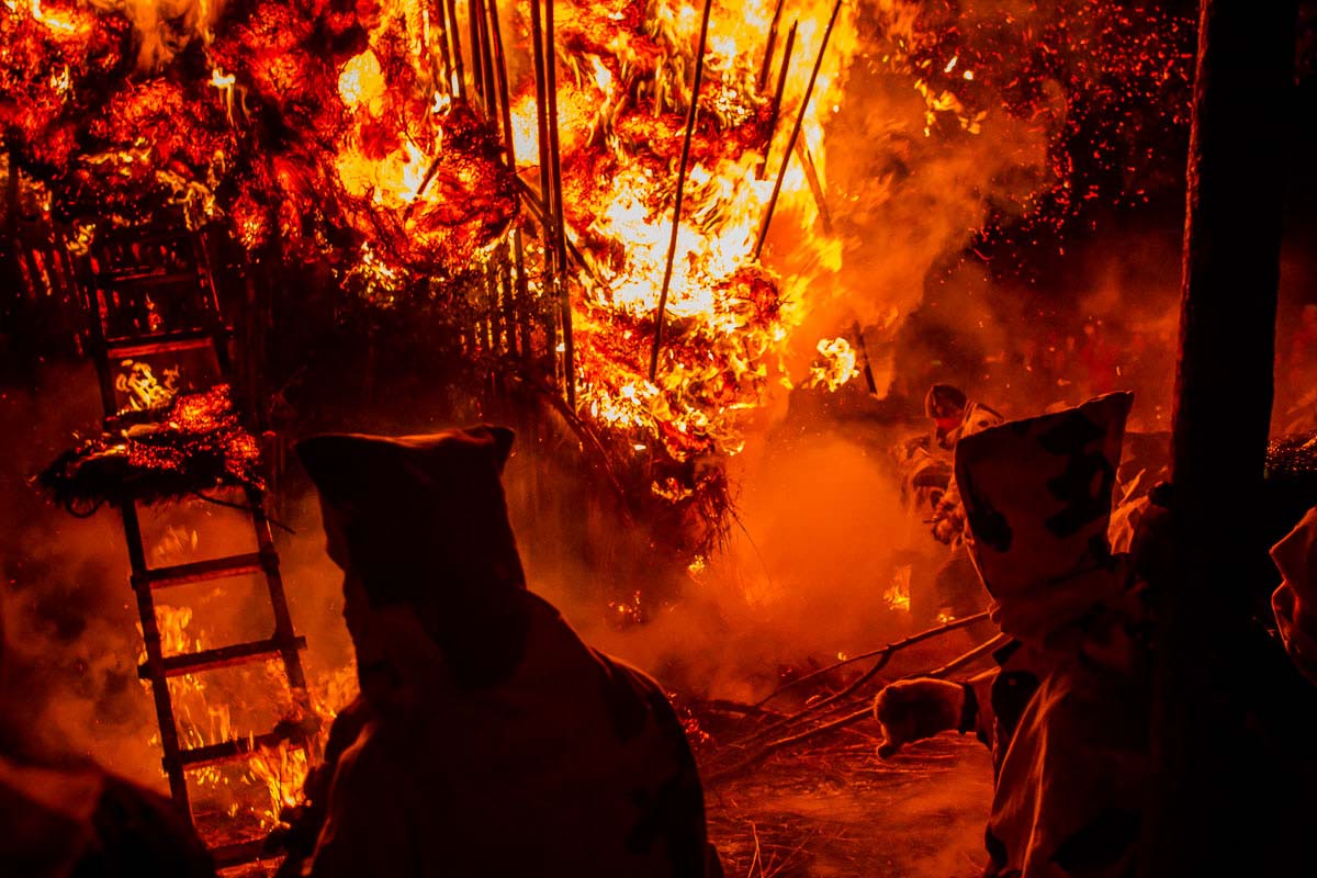 Toba Fire Festival by Rebecca Dell